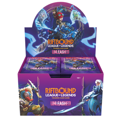 Riftbound – League of Legends TCG – Unleashed Booster Display